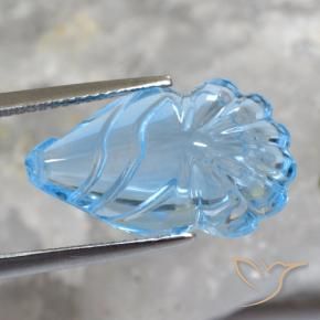 9,17 ctw natürlicher Himmerlblau Topas, Fantasie, Transparent