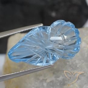 9,17 ctw natürlicher Himmerlblau Topas, Fantasie, Transparent