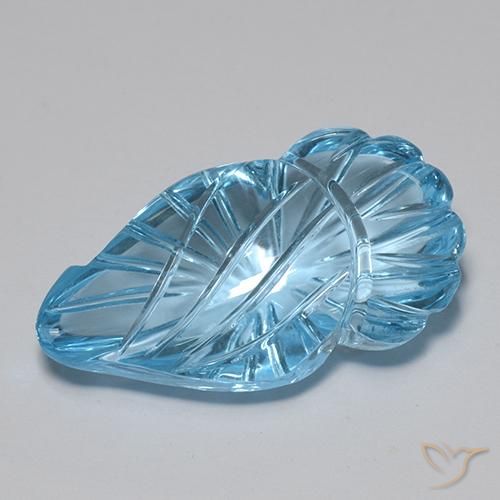 18.54ct Natürlicher Swiss Blue Topas, Fantasie, Transparent