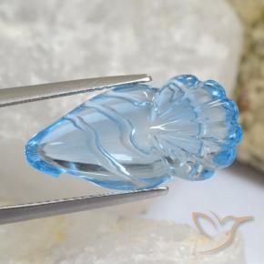 9,17 ctw natürlicher Himmerlblau Topas, Fantasie, Transparent