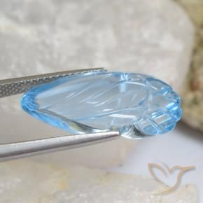 9,17 ctw natürlicher Himmerlblau Topas, Fantasie, Transparent