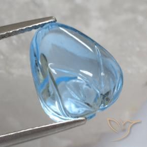 9,17 ctw natürlicher Himmerlblau Topas, Fantasie, Transparent