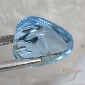 9,17 ctw natürlicher Himmerlblau Topas, Fantasie, Transparent