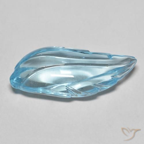 8.43ct Natürlicher Swiss Blue Topas, Fantasie, Transparent