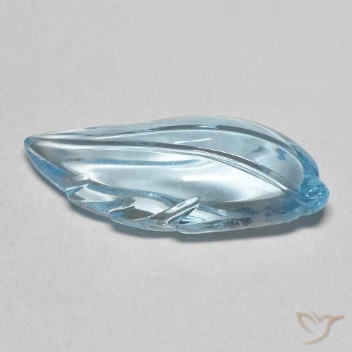 9,17 ctw natürlicher Swiss Blue Topas, Fantasie, Transparent