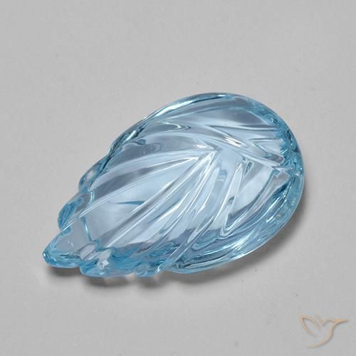 9,17 ctw natürlicher Himmerlblau Topas, Fantasie, Transparent