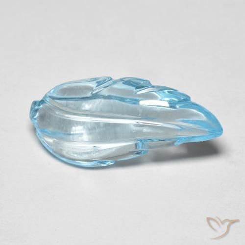 7.33ct Natürlicher Swiss Blue Topas, Fantasie, Transparent