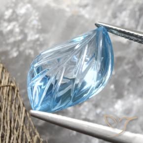 9,17 ctw natürlicher Himmerlblau Topas, Fantasie, Transparent