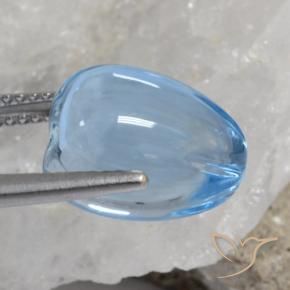 9,17 ctw natürlicher Himmerlblau Topas, Fantasie, Transparent
