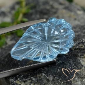9,17 ctw natürlicher Himmerlblau Topas, Fantasie, Transparent