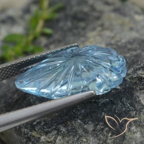 9,17 ctw natürlicher Himmerlblau Topas, Fantasie, Transparent