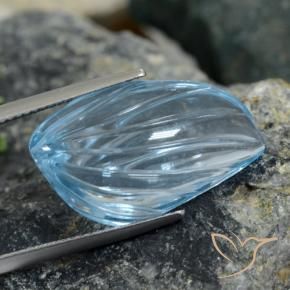 9,17 ctw natürlicher Himmerlblau Topas, Fantasie, Transparent
