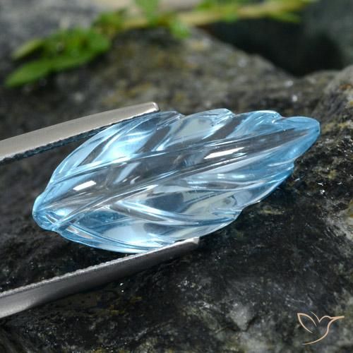 9,17 ctw natürlicher Himmerlblau Topas, Fantasie, Transparent
