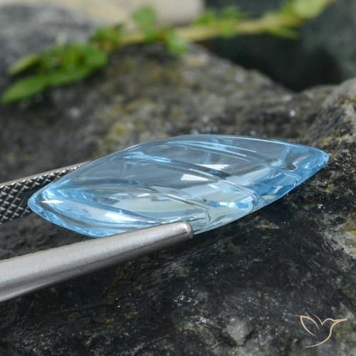 9,17 ctw natürlicher Himmerlblau Topas, Fantasie, Transparent