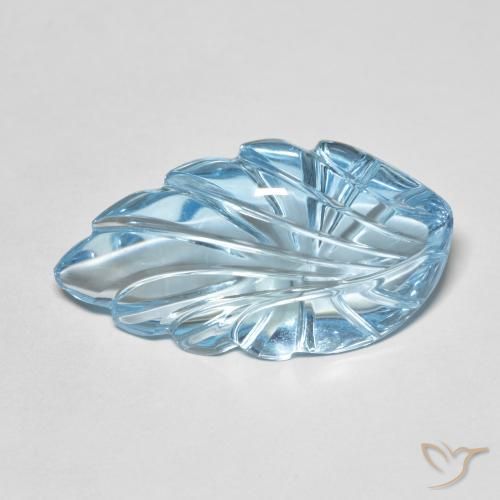 24.36ct Natürlicher Swiss Blue Topas, Fantasie, Transparent