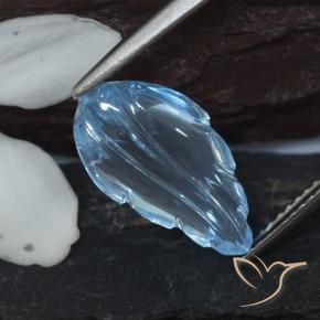 9,17 ctw natürlicher Himmerlblau Topas, Fantasie, Transparent