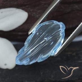 9,17 ctw natürlicher Himmerlblau Topas, Fantasie, Transparent