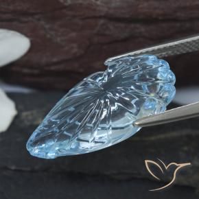 9,17 ctw natürlicher Swiss Blue Topas, Fantasie, Transparent