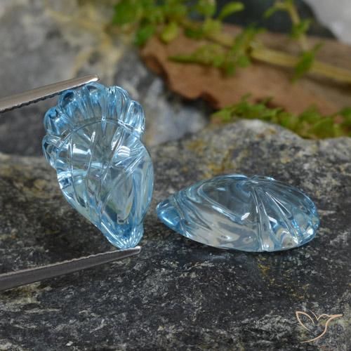 20.63ctw Natürlicher Himmerlblau Topas, Fantasie, Transparent