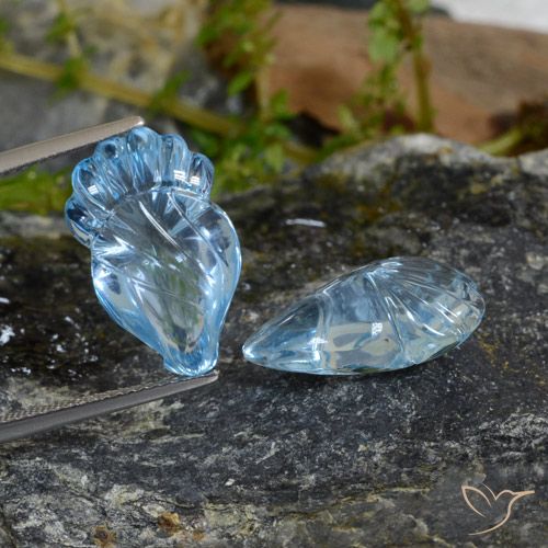 19.92ctw Natürlicher Himmerlblau Topas, Fantasie, Transparent