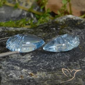 19.92 ct natürliche Himmerlblau Topas-Edelsteine, Fantasie, Transparent