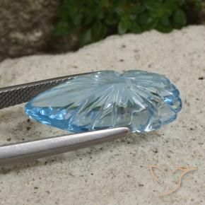 9,17 ctw natürlicher Himmerlblau Topas, Fantasie, Transparent