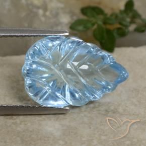 9,17 ctw natürlicher Himmerlblau Topas, Fantasie, Transparent