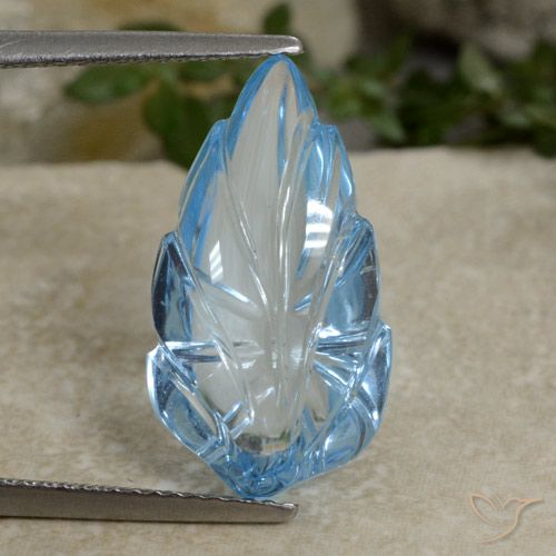 9.05ct Natürlicher Swiss Blue Topas, Fantasie, Transparent