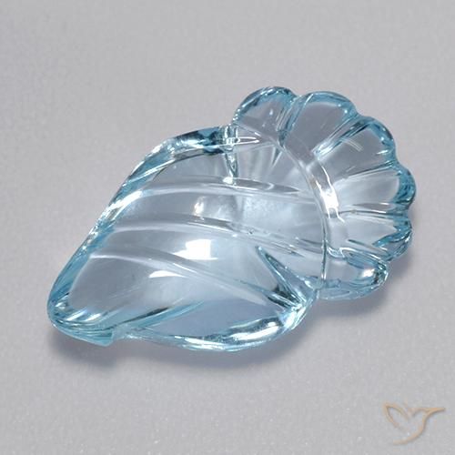 5.64ct Natürlicher Swiss Blue Topas, Fantasie, Transparent