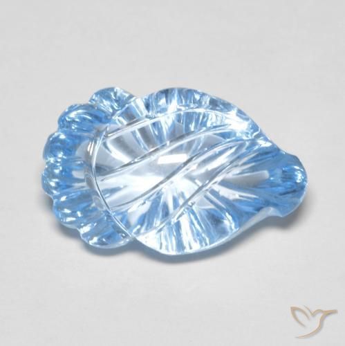 9,17 ctw natürlicher Himmerlblau Topas, Fantasie, Transparent