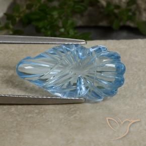 9,17 ctw natürlicher Himmerlblau Topas, Fantasie, Transparent