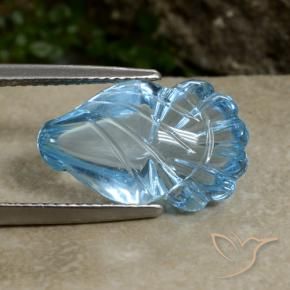 9,17 ctw natürlicher Himmerlblau Topas, Fantasie, Transparent