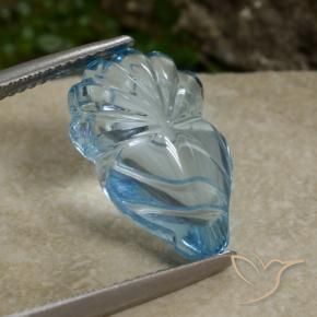 9,17 ctw natürlicher Himmerlblau Topas, Fantasie, Transparent