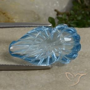 9,17 ctw natürlicher Himmerlblau Topas, Fantasie, Transparent