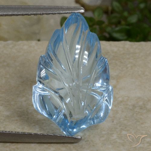8.82ct Natürlicher Swiss Blue Topas, Fantasie, Transparent