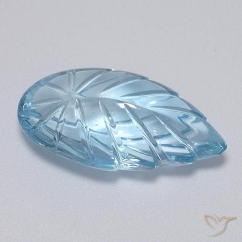 9,17 ctw natürlicher Himmerlblau Topas, Fantasie, Transparent