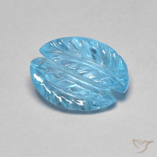 4.80ct Natürlicher Swiss Blue Topas, Fantasie, Transparent