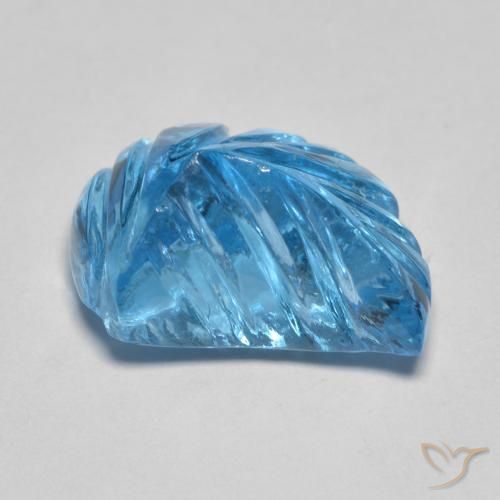 9,17 ctw natürlicher Swiss Blue Topas, Fantasie, Transparent