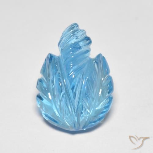 13.69ct Natürlicher Swiss Blue Topas, Fantasie, Transparent