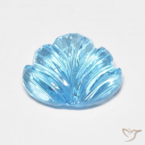 9,17 ctw natürlicher Himmerlblau Topas, Fantasie, Transparent