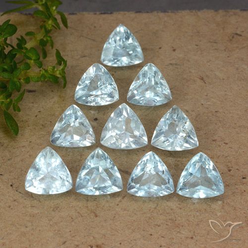5.31ctw Natürlicher Himmerlblau Topas, Trillion, VS