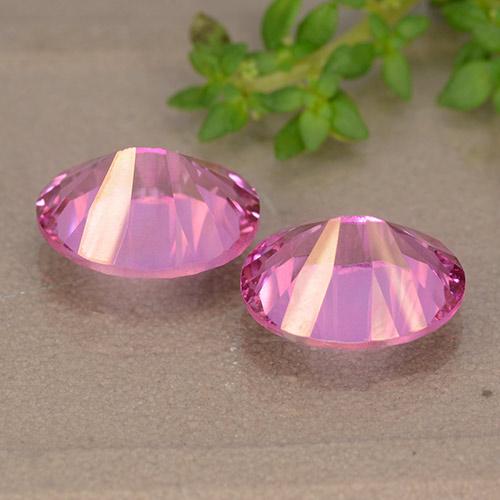 6,13 ct natürliche rosafarbener Topas-Edelsteine, Oval Schliff, VS