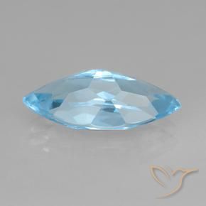 9,17 ctw natürlicher Himmerlblau Topas, Marquise, VVS-VS