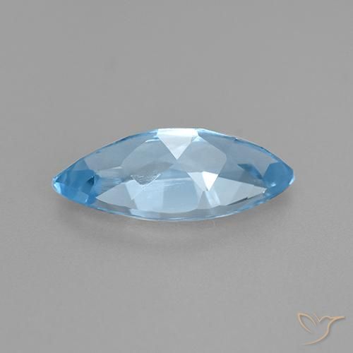 9,17 ctw natürlicher Himmerlblau Topas, Marquise, VVS-VS