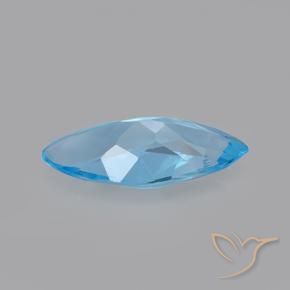 9,17 ctw natürlicher Swiss Blue Topas, Marquise, VVS-VS