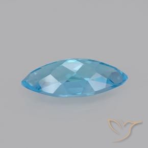 9,17 ctw natürlicher Swiss Blue Topas, Marquise, VVS