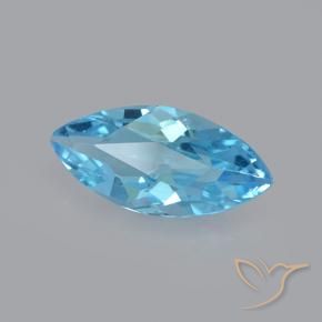 9,17 ctw natürlicher Swiss Blue Topas, Marquise, VVS