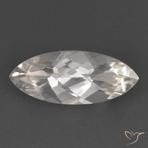 1.53ct Natürlicher Weiß Topas, Marquise, VS, Photo A
