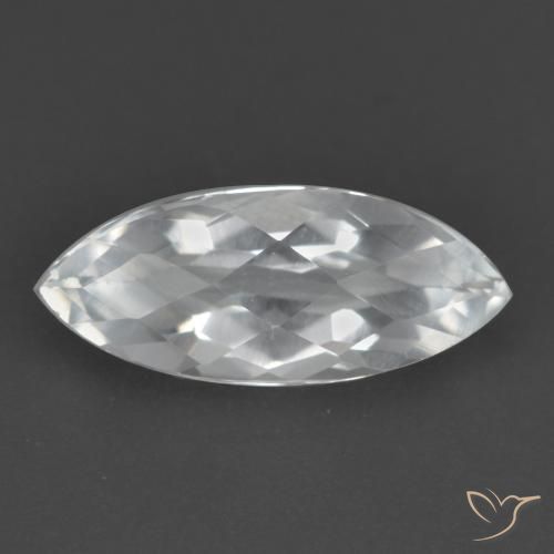 1.64ct Natürlicher Weiß Topas, Marquise, VS