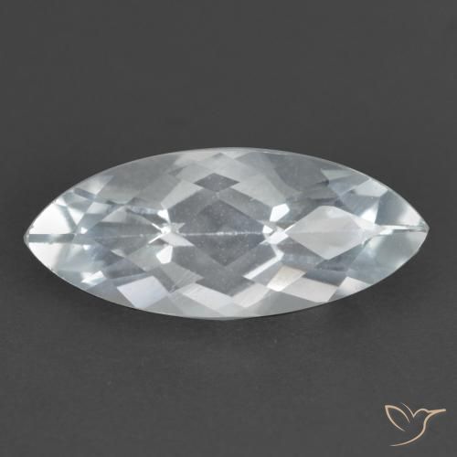 1.74ct Natürlicher Bläulich-weiß Topas, Marquise, VS